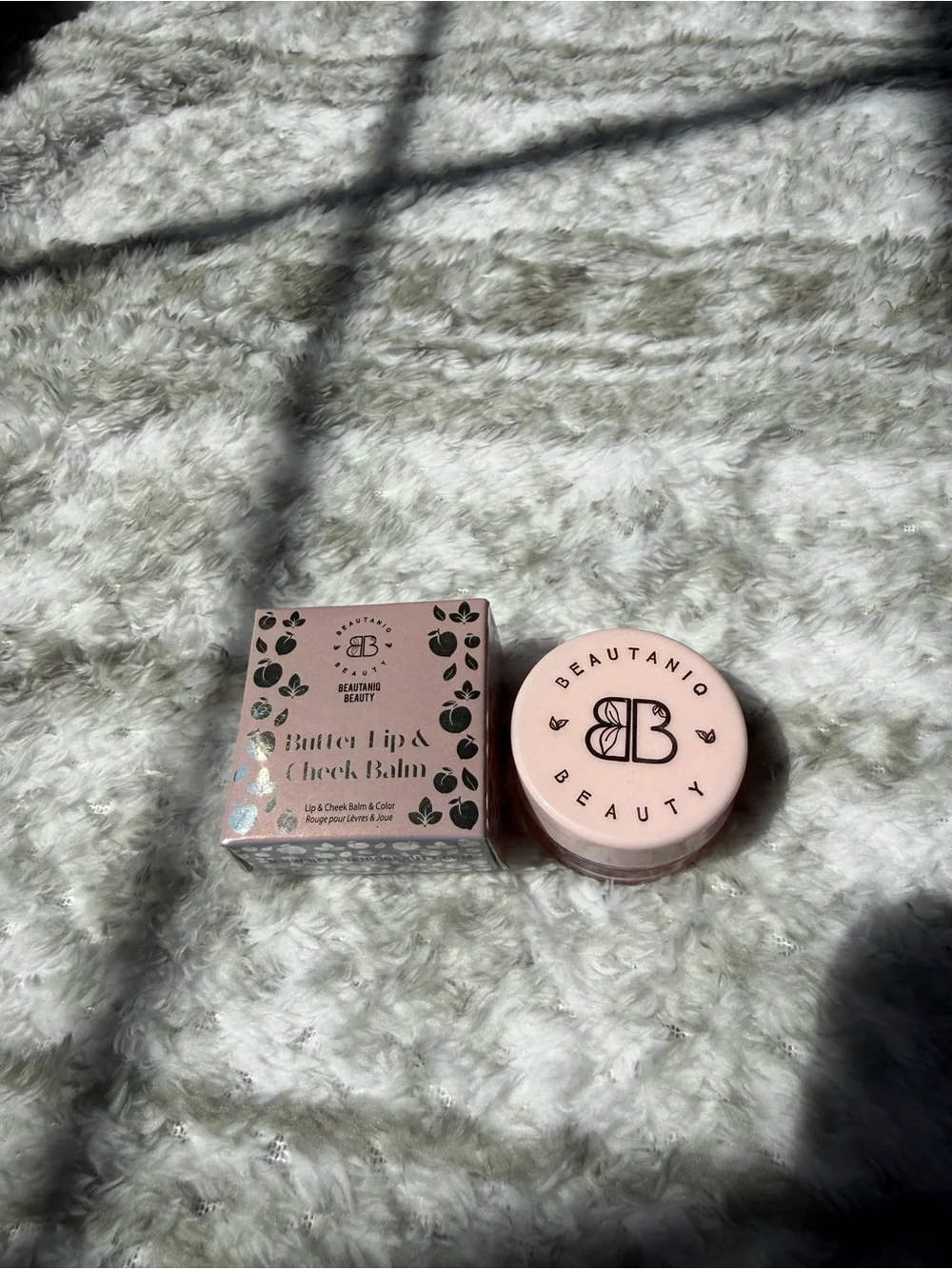 Beautanio Butter Lip & Cheek Balm — Coral Red Tint
